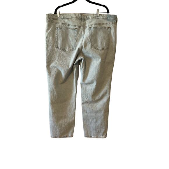 Abercrombie & Fitch Straight Mid Rise 35/20’s. NWT Light Women's Jean 28 Inseam - Picture 1 of 9